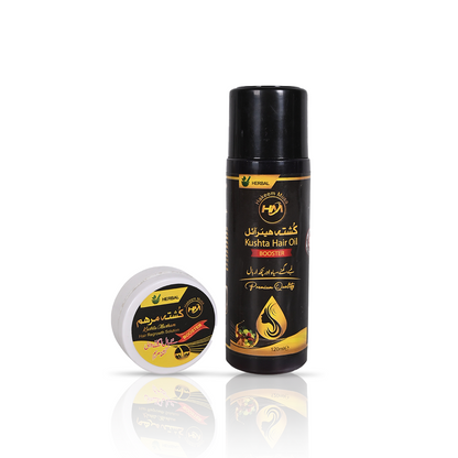 Kushta Hair Oil & Marham (Booster) by Hakeem Musa