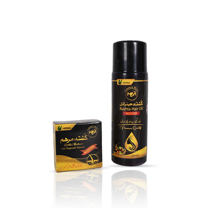 Kushta Hair Oil & Marham (Booster) by Hakeem Musa